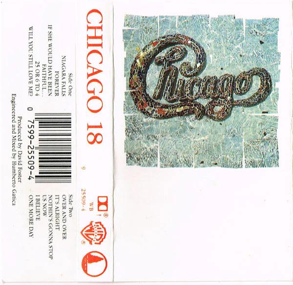 Chicago  - Chicago 18 (Cassette) (VG+, VG+)
