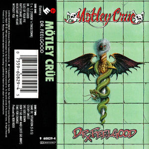 Mötley Crüe - Dr. Feelgood (Cassette) (NM or M-, VG+)