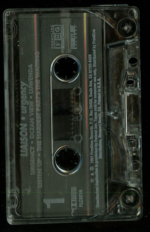 Liaison  - Urgency (Cassette) (VG+, VG+)