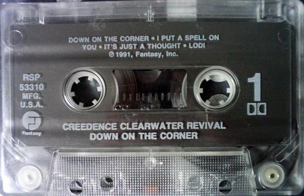 Creedence Clearwater Revival - Down On The Corner (Cassette) (NM or M-, VG+)