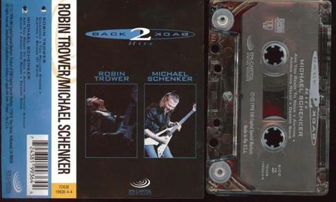Robin Trower / Michael Schenker - Back 2 Back Hits (Cassette) (NM or M-, NM or M-)