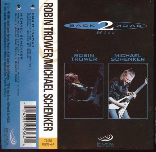 Robin Trower / Michael Schenker - Back 2 Back Hits (Cassette) (NM or M-, NM or M-)