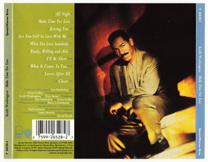 Keith Washington - Make Time For Love (CD) (NM or M-, VG+)