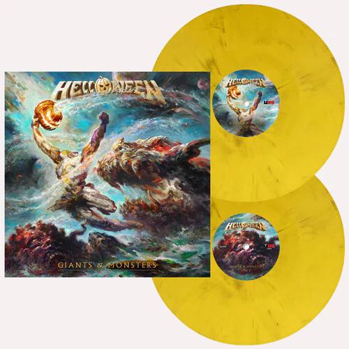 Helloween - Giants & Monsters (Indie Exclusive, 2LP Sunlight Yellow Marble Vinyl)