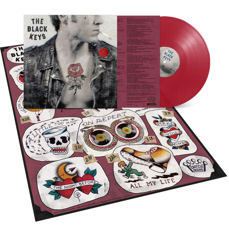 The Black Keys - No Rain, No Flowers (Indie Exclusive Ruby Red LP Vinyl)