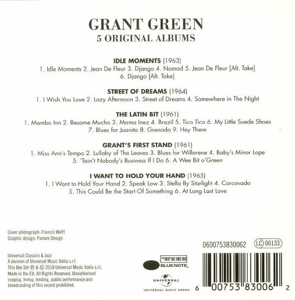Grant Green - 5 Original Albums (Box Set) (NM or M-, NM or M-)
