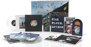 Pink Floyd - Wish You Were Here (Deluxe Edition, Box Set, 4LP Clear Vinyl, 2CD, Blu-ray, 7" Vinyl)