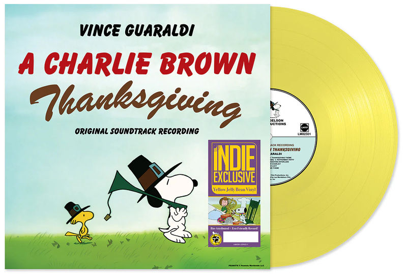 Vince Guaraldi - A Charlie Brown Thanksgiving (RSD Essentials, Jelly Bean Yellow LP Vinyl)