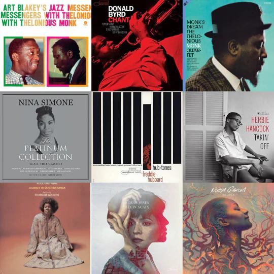 Jazz Records Discovery Box |  Mystery Vinyl Records Box - # of records:10 Records
