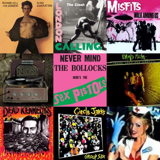 Punk Records Discovery Box | Mystery Vinyl Records Box - # of Records:10 records