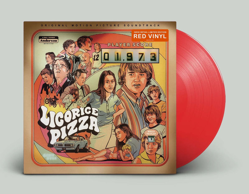 Licorice Pizza [Original Soundtrack] (Indie Exclusive, Red Vinyl)