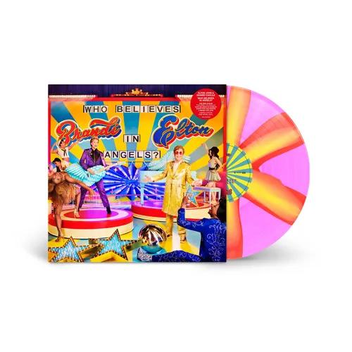 Elton John & Brandi Carlile - Who Believes in Angels? (Indie Exclusive, Pink Spiral LP Vinyl)