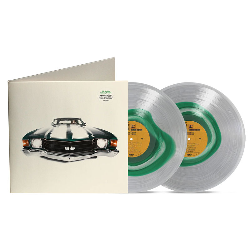 Billy Strings - Highway Prayers (Indie Exclusive, 2LP Green/Clear Color-in-Color Vinyl)