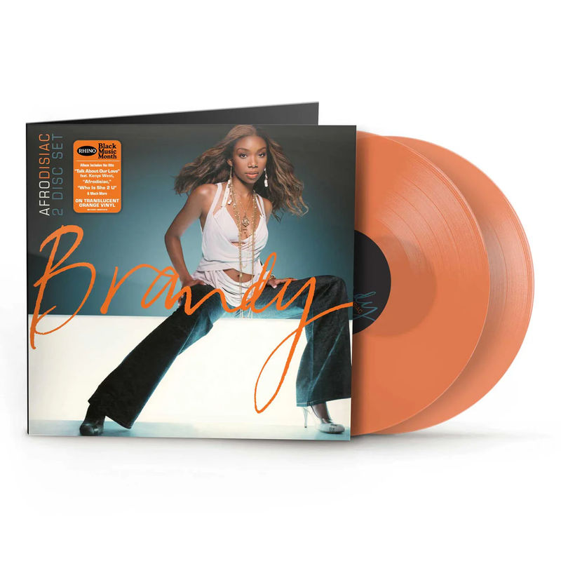 Brandy - Afrodisiac (2LP Translucent Orange Vinyl)