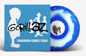 Gorillaz - Tomorrow Comes Today (White and Blue Color-in-Color EP Vinyl)