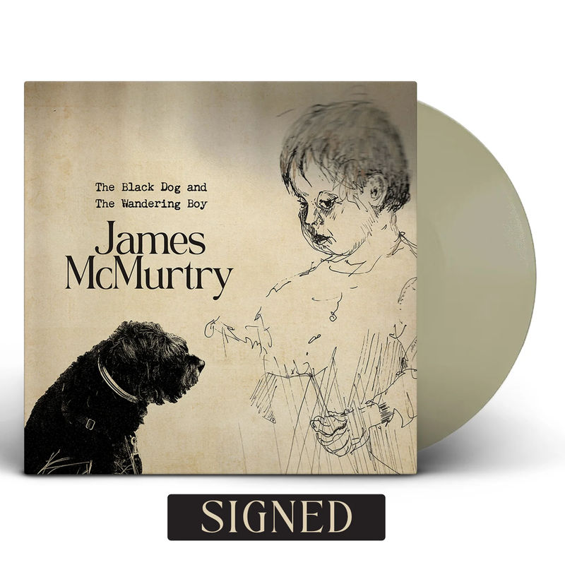 James McMurtry - The Black Dog and the Wandering Boy (Indie Exclusive, Tan LP Vinyl, Signed)