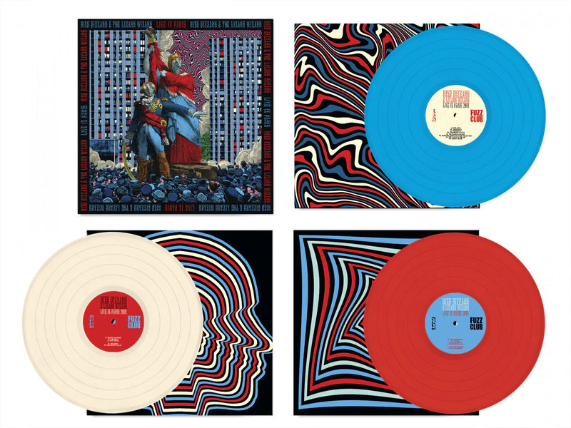 King Gizzard and the Lizard Wizard - Live In Paris 19 (US Fuzz Club Official Bootleg, 3LP Colored Vinyl, Box Set)