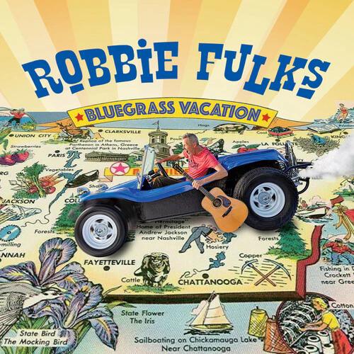 Robbie Fulks - Bluegrass Vacation (Blue LP Vinyl)