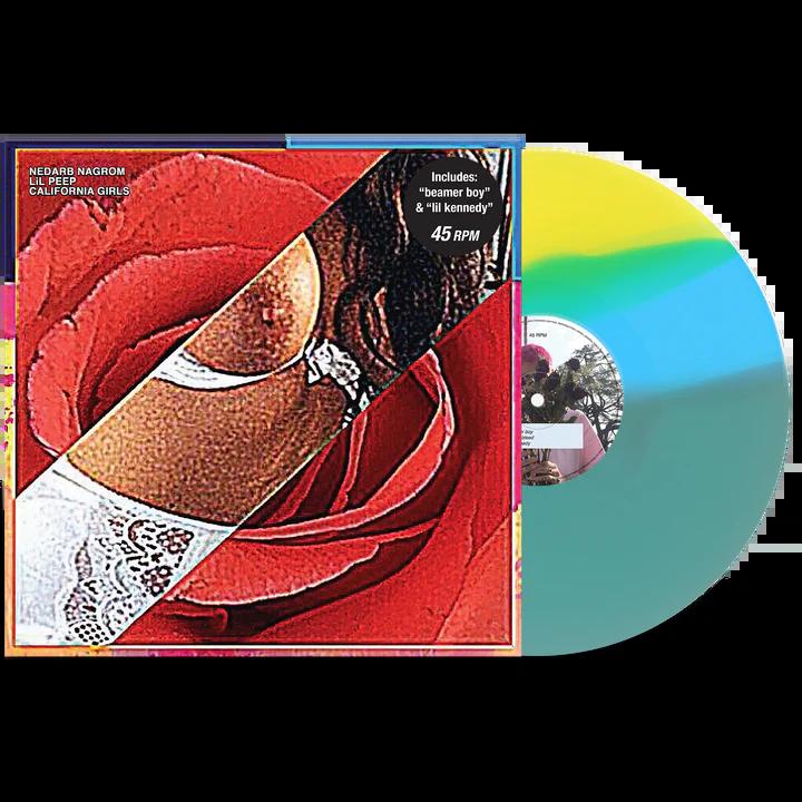 Lil Peep- California Girls (Tri-Color Stripes LP Vinyl)