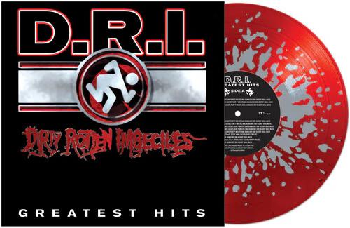 D.R.I. - Greatest Hits (Red/Silver Splatter LP Vinyl)