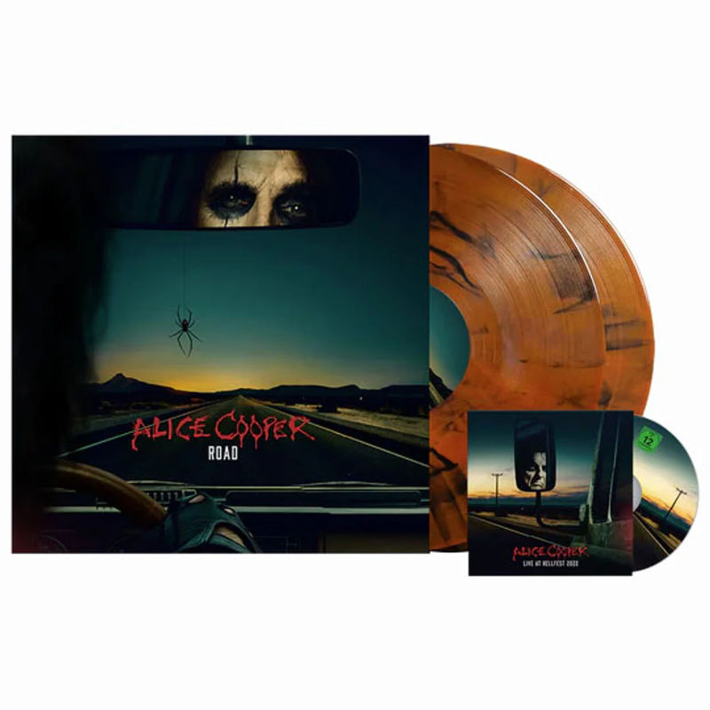 Alice Cooper - Road - Version:2LP Orange Vinyl + DVD