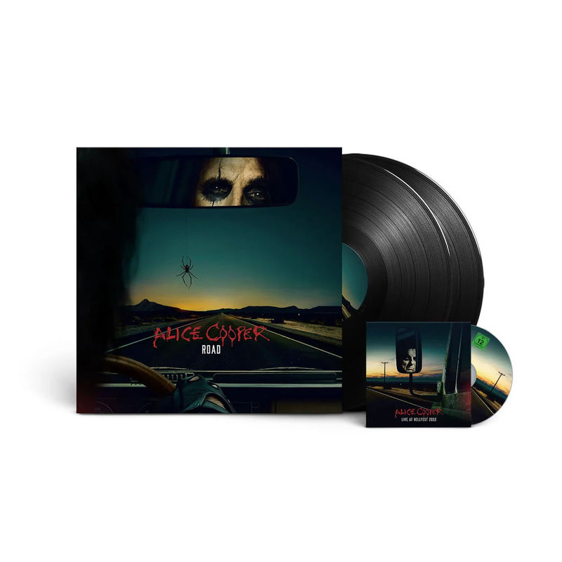 Alice Cooper - Road - Version:2LP Black Vinyl + DVD