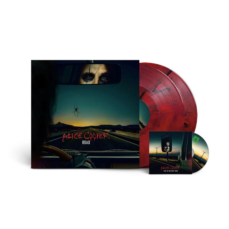 Alice Cooper - Road - Version:2LP Red Vinyl + DVD
