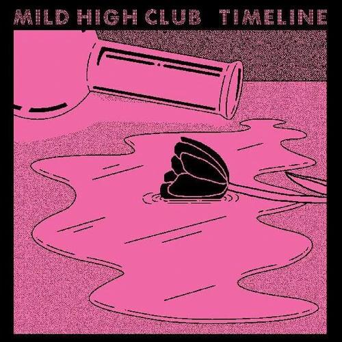 Mild High Club - Timeline (White w/ Pink, Black & Blue Splatter LP Vinyl)