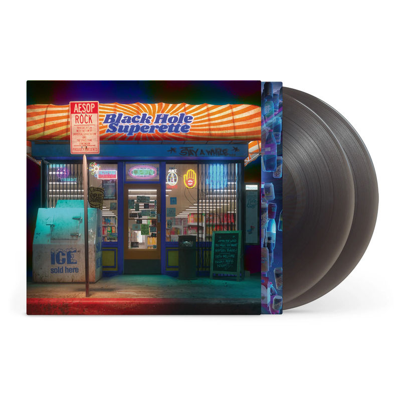 Aesop Rock - Black Hole Superette (2LP Black Ice Vinyl)