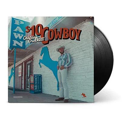 Charley Crockett - $10 Cowboy (Standard Edition, Black LP Vinyl)