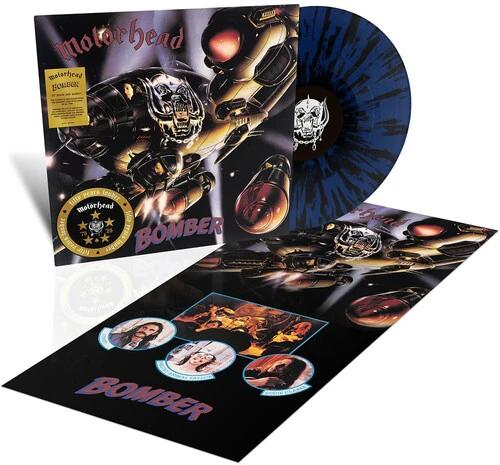 Motorhead - Bomber (50th Anniversary, Blue/Black Splatter Vinyl)