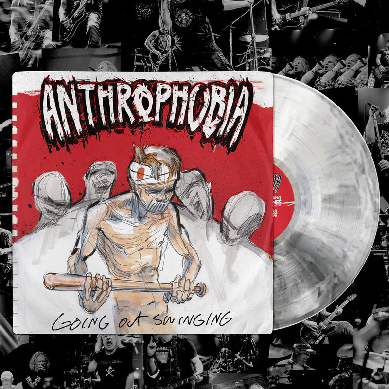 Anthrophobia - Going Out Swinging (Night Shade Edition, Black/ White/ Grey Swirl LP Vinyl)