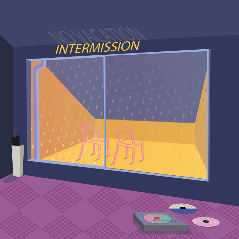 No Vacation - Intermission (Pink + Yellow A/B EP Vinyl)