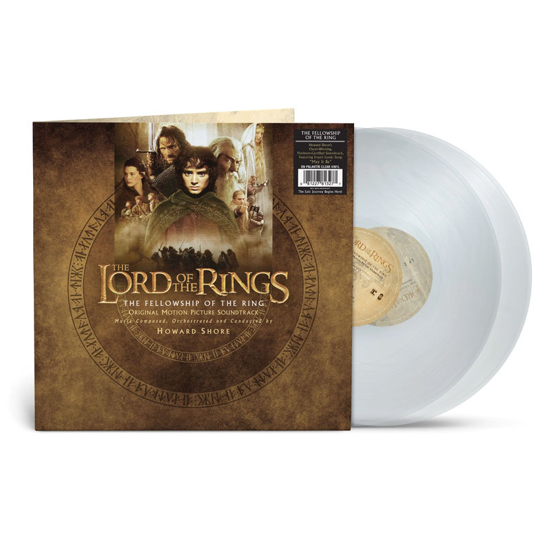 Howard Shore - The Lord Of The Rings: Fellowship Of The Rings (Original Motion Picture Soundrack) (Indie Exclusive, 2LP Clear Vinyl)
