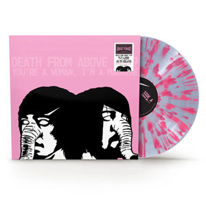Death From Above 1979 - You're a Woman, I'm a Machine (Rocktober 2025, Pink & Silver Splatter LP Vinyl)