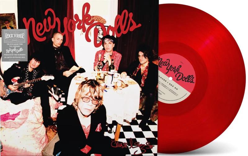 New York Dolls - Cuz I Sez So (Rocktober 2025, Red LP Vinyl)