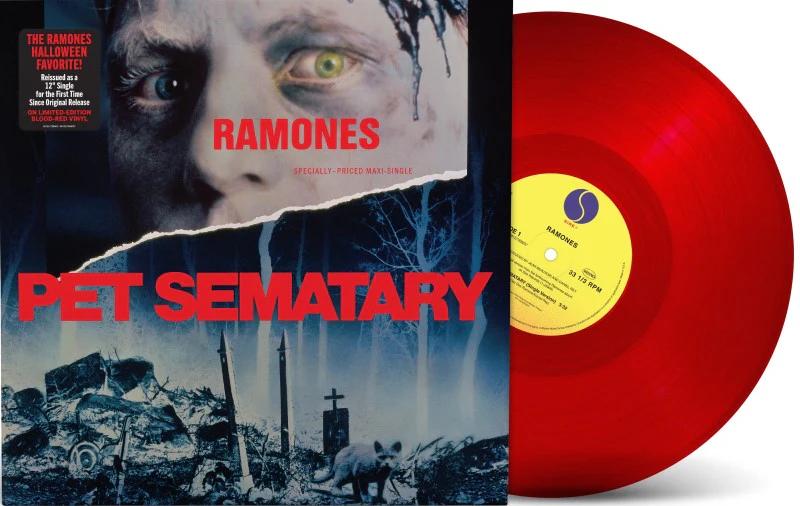 Ramones - Pet Sematary (Rocktober 2025, Maxi Single, Transparent Red Vinyl)