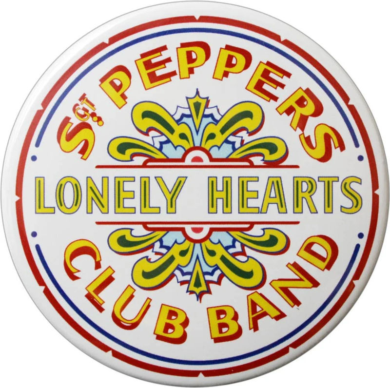 Magnet - The Beatles - Sgt. Pepper's Bass Drum Logo