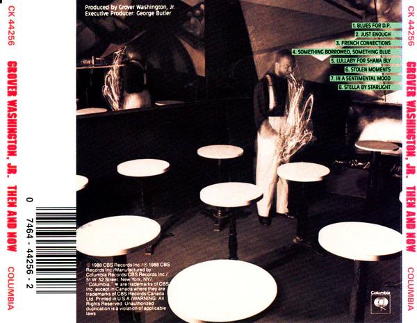 Grover Washington, Jr. - Then And Now (CD) (NM or M-, VG+)