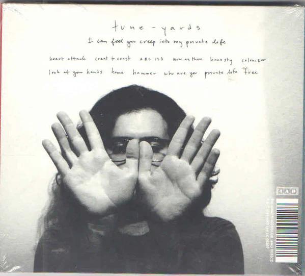 Tune-Yards - I Can Feel You Creep Into My Private Life (CD) (NM or M-, VG+)