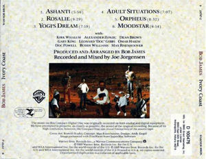 Bob James - Ivory Coast (CD) (NM or M-, VG+)
