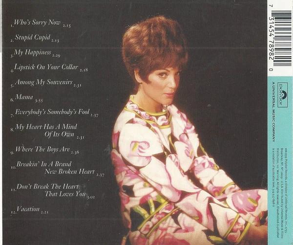 Connie Francis - The Best Of Connie Francis (CD) (NM or M-, NM or M-)