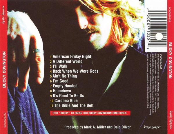 Bucky Covington - Bucky Covington (CD) (VG+, VG+)