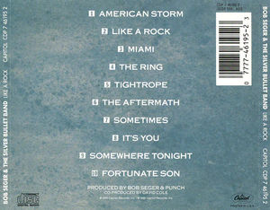 Bob Seger And The Silver Bullet Band - Like A Rock (CD) (NM or M-, VG+)