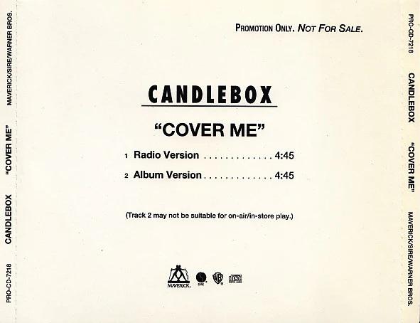 Candlebox - Cover Me (CD) (VG+, NM or M-)