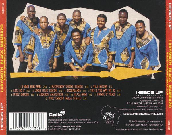 Ladysmith Black Mambazo - Ilembe: Honoring Shaka Zulu (CD) (NM or M-, VG+)