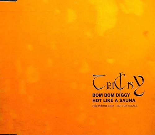 Tricky - Bom Bom Diggy / Hot Like A Sauna (CD) (NM or M-, VG+)