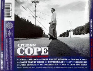 Citizen Cope - Every Waking Moment (CD) (VG+, VG+)