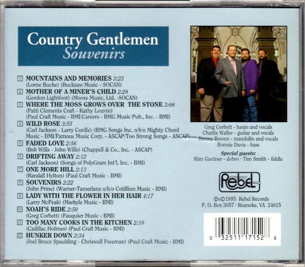 The Country Gentlemen - Souvenirs (CD) (NM or M-, VG+)