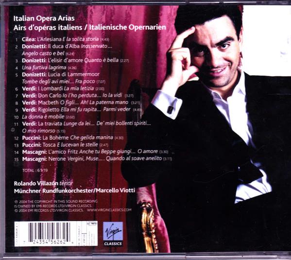 Rolando Villazón, Münchner Rundfunkorchester, Marcello Viotti - Italian Opera Arias (CD) (NM or M-, NM or M-)